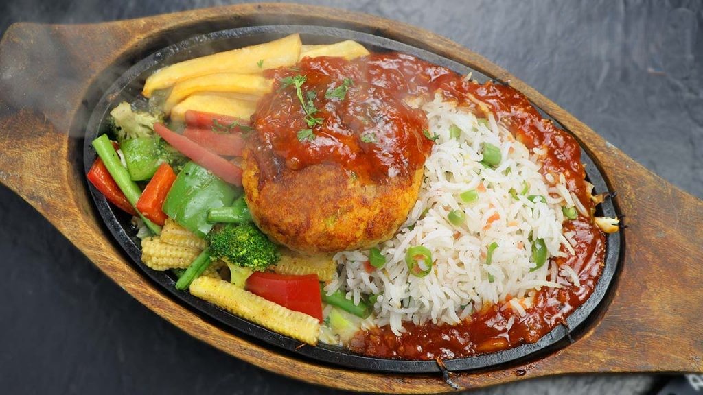 Veg Sizzler — Hotel Shingar